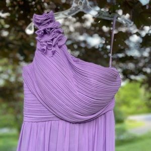 EverPretty Lavender Floor Length Bridesmaid Dress